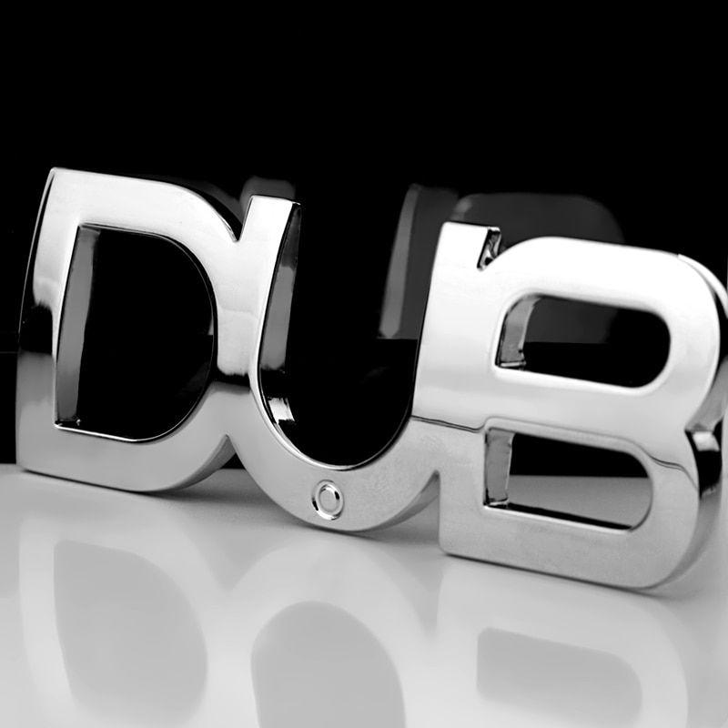 Dub Logo - Noizzy DUB Ho Double Dime Logo Car Auto Badge Sticker Emblem 100% 3D