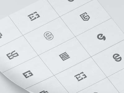 Draft Logo - EG Logo Draft by Setyo on Dribbble