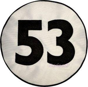 Herbie Logo - Herbie Embroidered Big Patch Number 53 The Love Bug Volkswagen ...