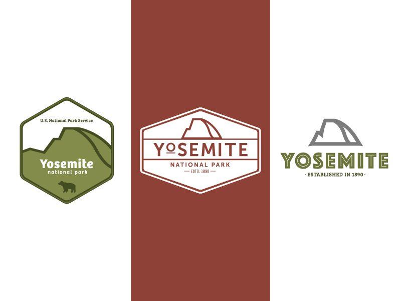 Yosemite Logo - Yosemite Logo Redesign Ideas by Shelby Corbella | Dribbble | Dribbble