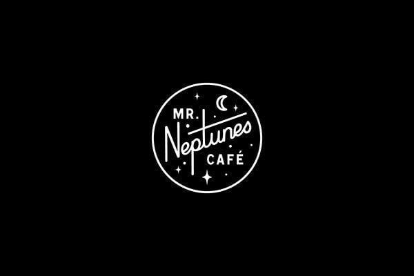 Neptoons Logo - mr. neptunes café | graphic design / logos + lockups | Pinterest ...