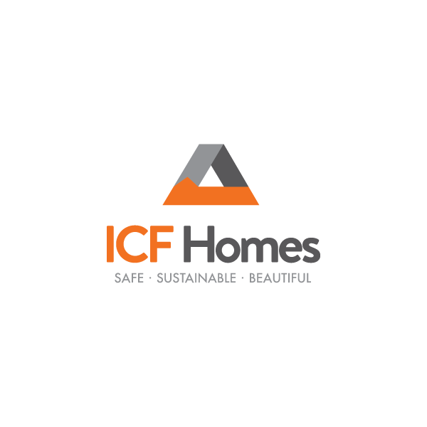 ICF Logo - ICF Homes Logo Design | Metro Nova Creative, small business branding