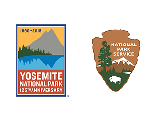 Yosemite Logo - 125th Anniversary of Yosemite National Park,