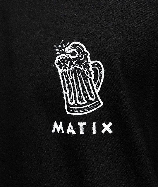 Matix Logo - Matix Finish Black T Shirt