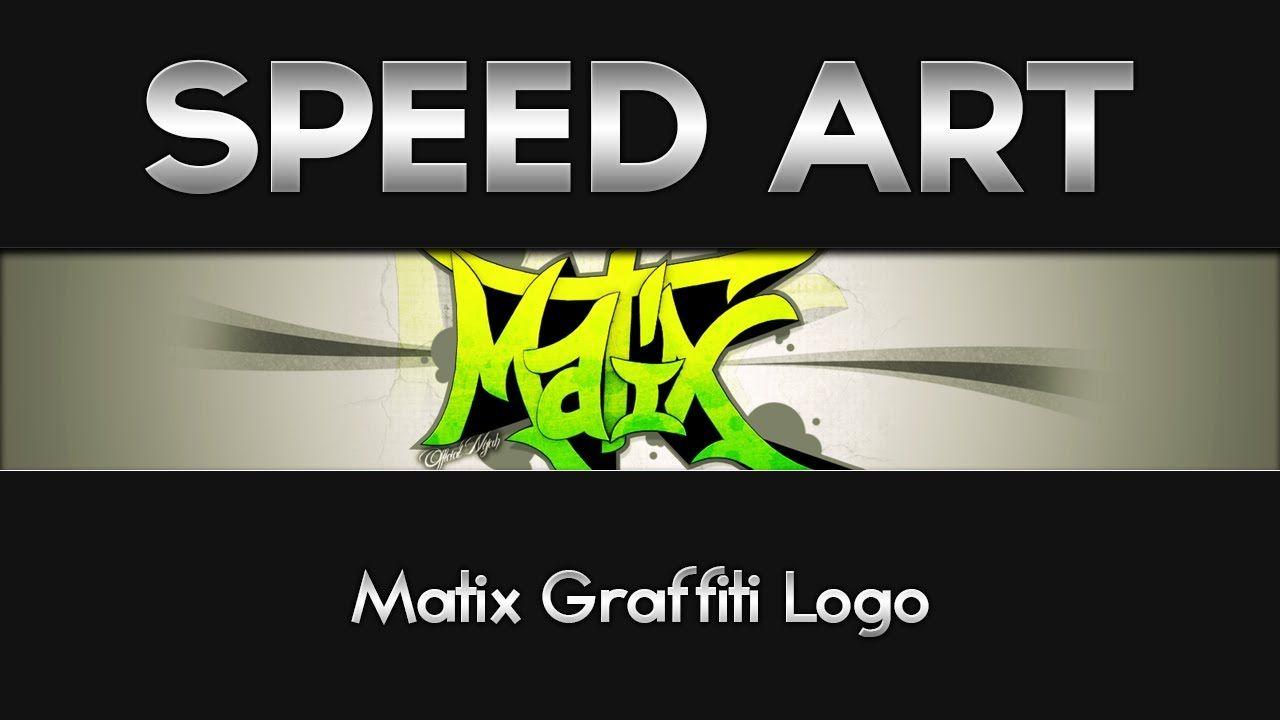 Matix Logo - Speed Art : Matix Graffiti Logo
