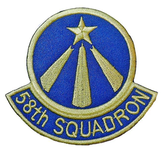 Squadron Logo - Amazon.com: Space Above and Beyond 58th Squadron Logo Iron On Patch ...