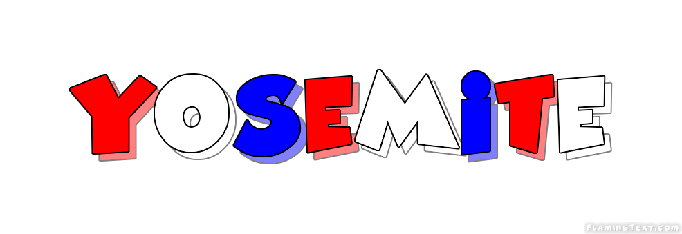 Yosemite Logo - United States of America Logo | Free Logo Design Tool from Flaming Text