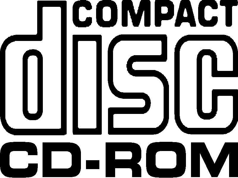 CD-ROM Logo - A CD-ROM is a type of optical disc that users can read but not write ...
