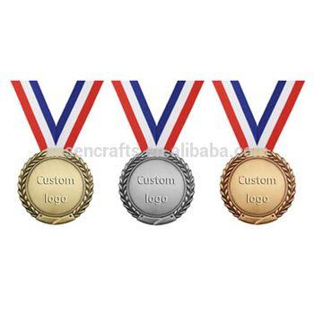 Medal Logo - Custom Sports Medals And Trophy With Custom Logo - Buy Blank ...