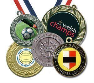 Medal Logo - Medals with your own logo & printed ribbons