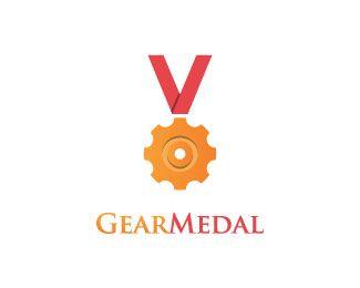 Medal Logo - Gear Medal Designed