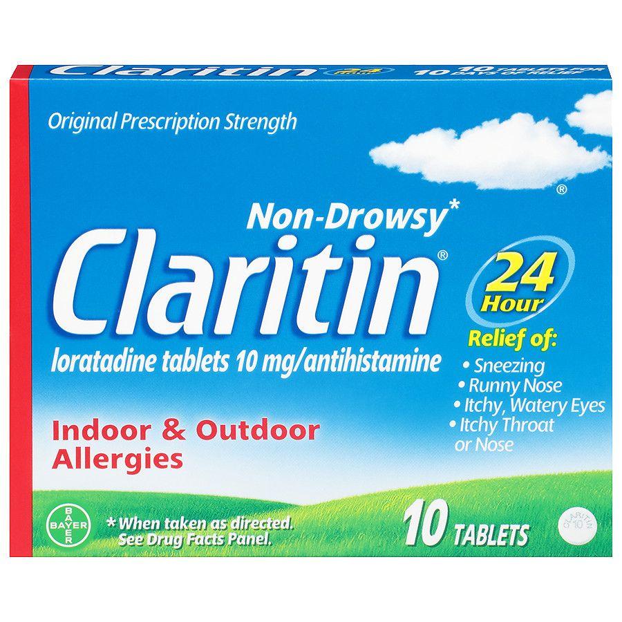 Claritin Logo - Claritin 24 Hour Allergy Relief Tablets
