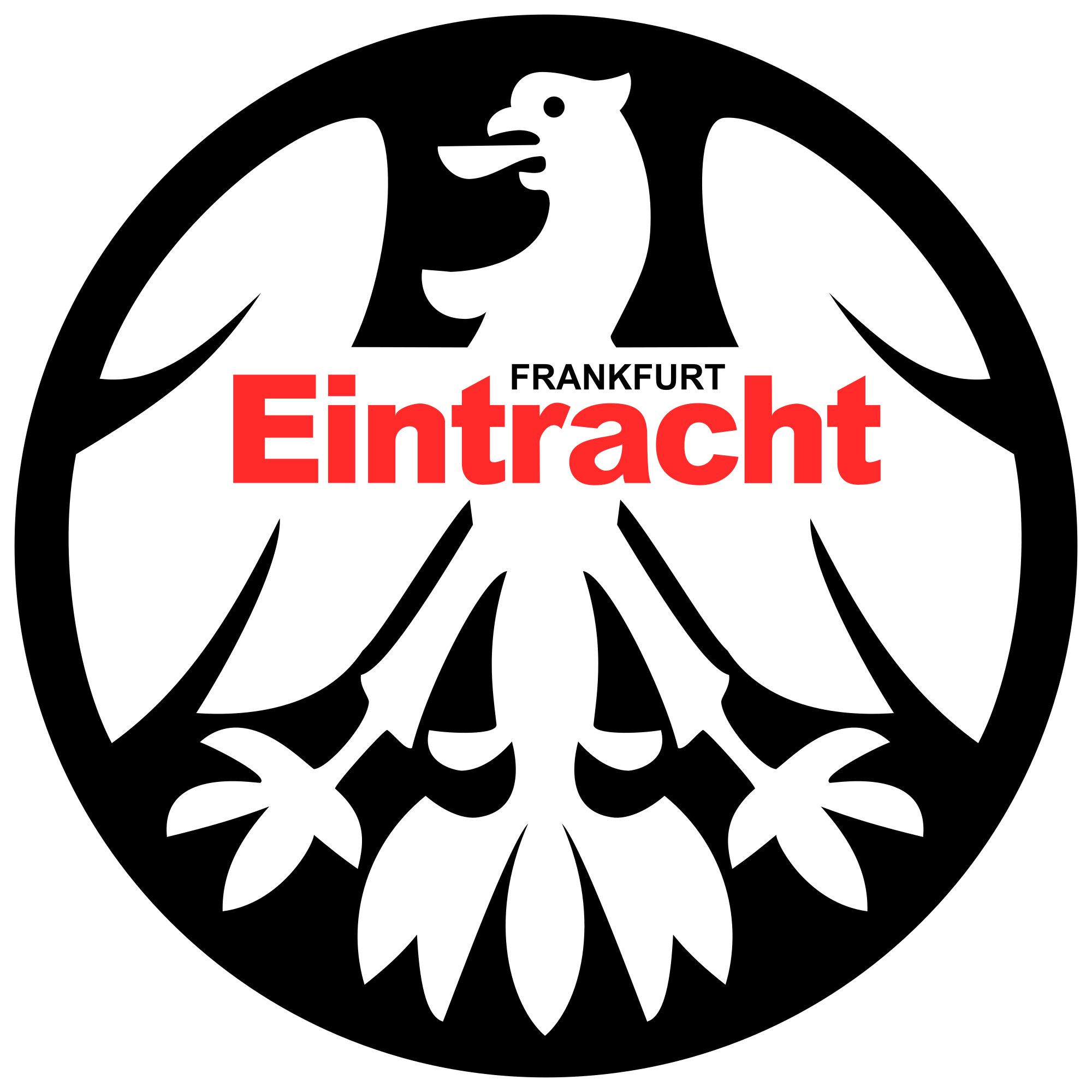 Eintracht Logo - Datei:Eintracht Frankfurt Logo 80 99.svg