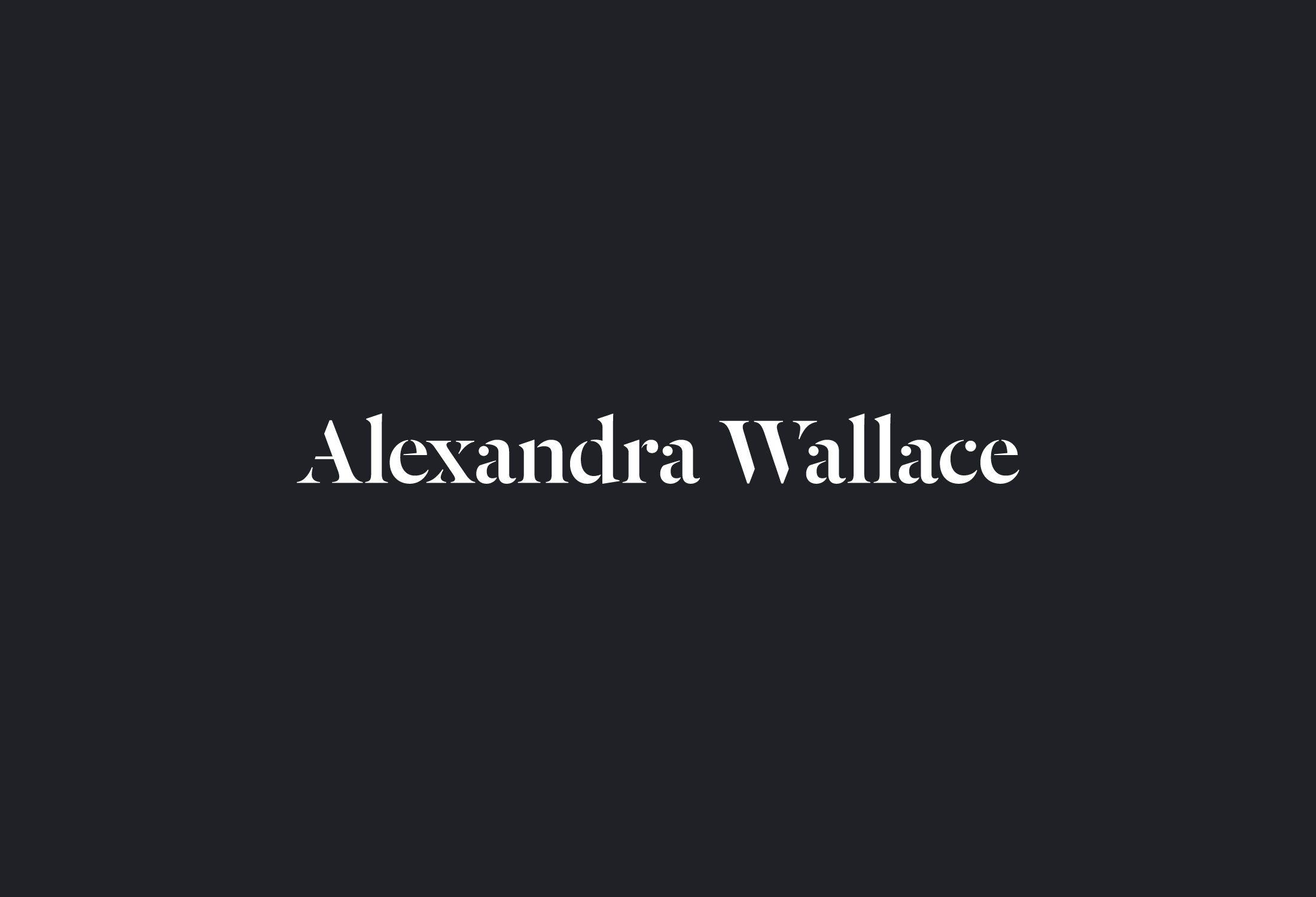 Wallace Logo - 1 Alexandra Wallace Logo