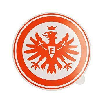 Eintracht Logo - Eintracht Frankfurt Aufkleber, Sticker, Autoaufkleber Logo rot 30 cm ...