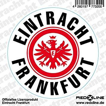 Eintracht Logo - Eintracht Frankfurt Auto-Aufkleber - Logo klein: Amazon.de: Sport ...