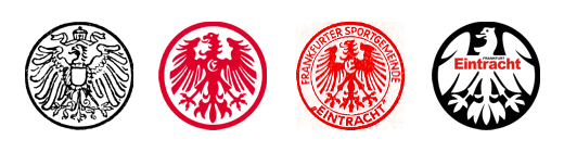 Eintracht Logo - Datei:Alte Logos (1) Eintracht Frankfurt.png
