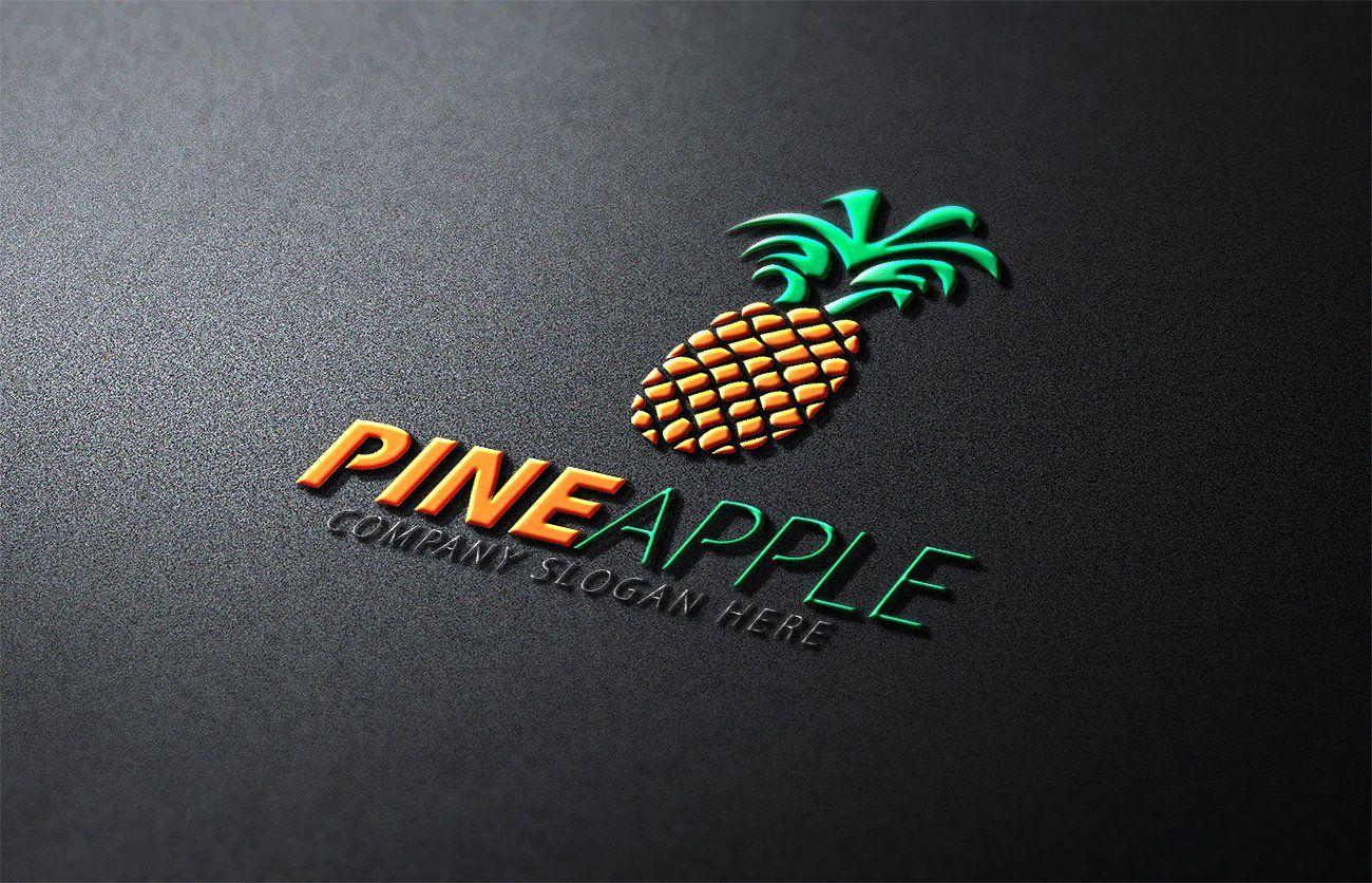 Pineapple Logo - Pineapple Logo ~ Logo Templates ~ Creative Market