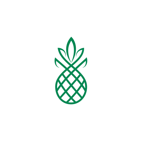 Pineapple Logo - Make a 3D pineapple. | Logo design contest