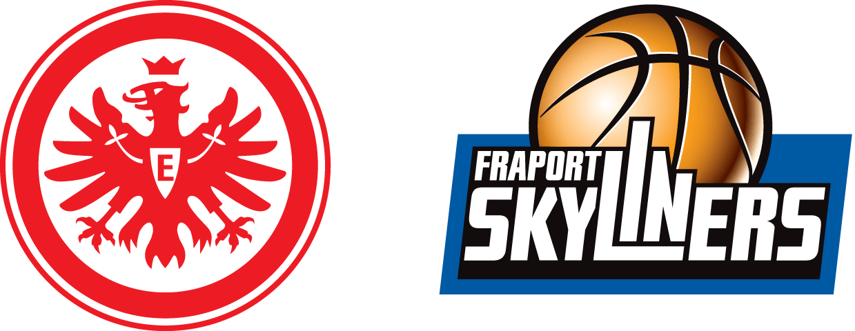 Eintracht Logo - Eintracht Frankfurt / FRAPORT SKYLINERS verlieren Saisonauftakt in ...
