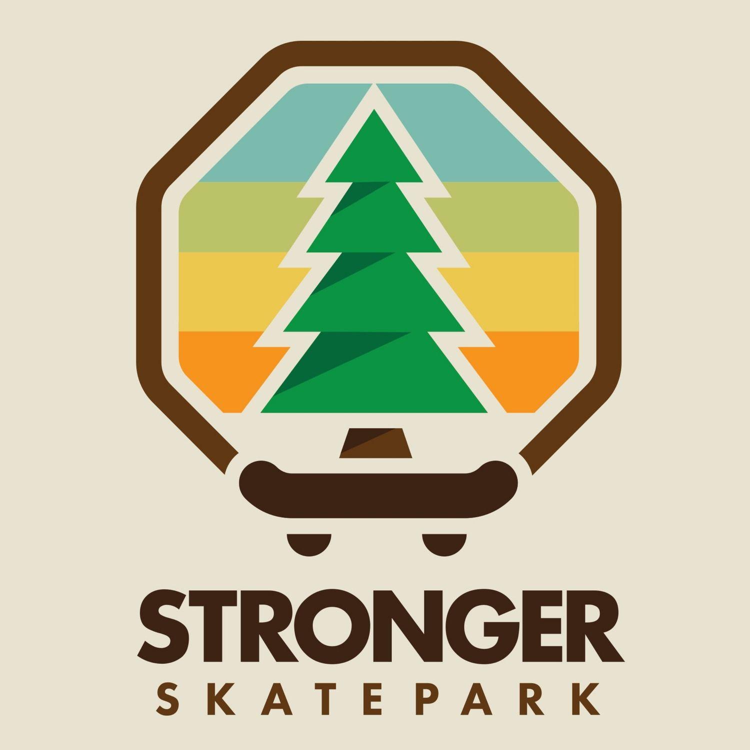 Skatepark Logo - Stronger Skatepark
