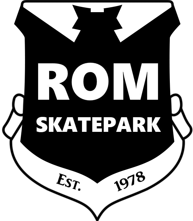 Skatepark Logo - Welcome to ROM | ROM Skatepark - Hornchurch