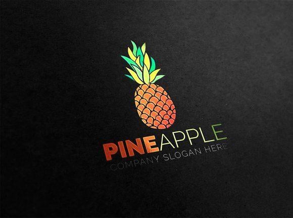 Pineapple Logo - Pineapple Logo ~ Logo Templates ~ Creative Market