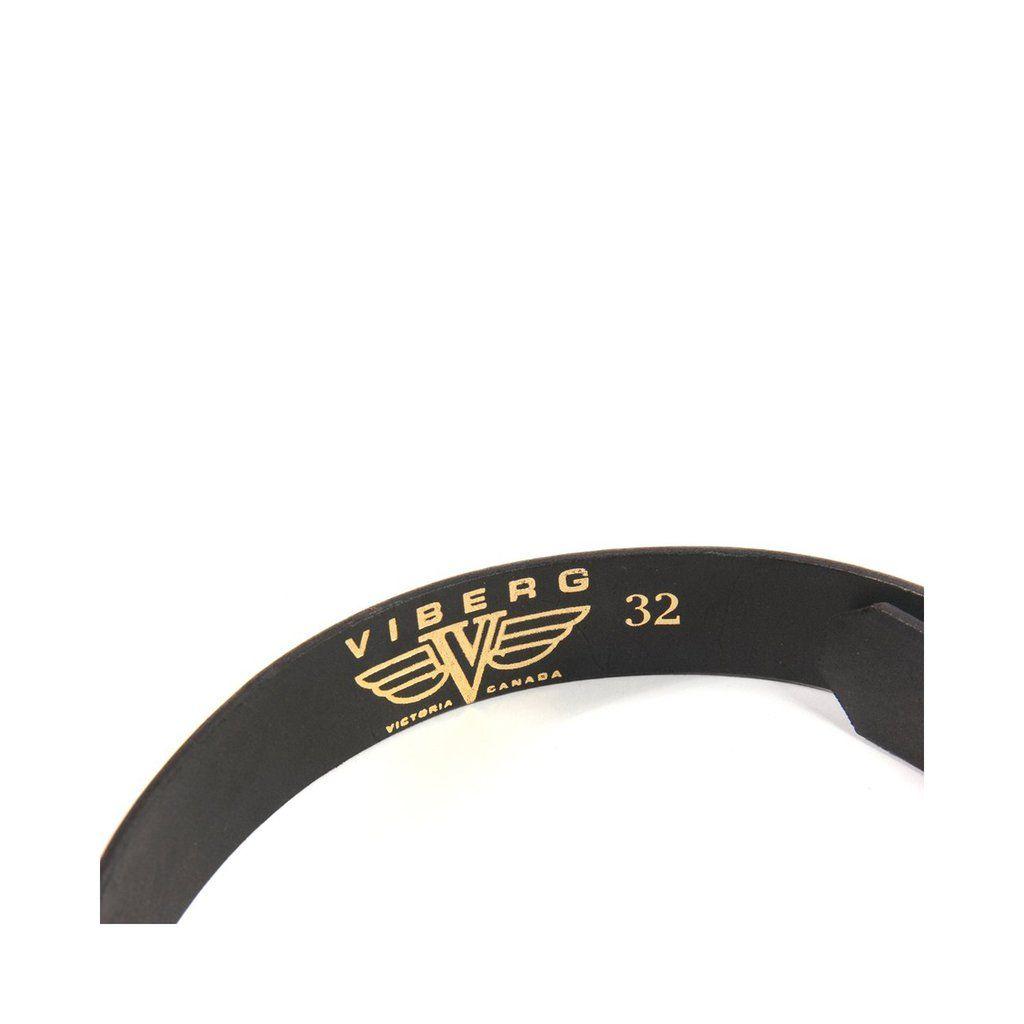 Viberg Logo - Leather Belt – Workboot