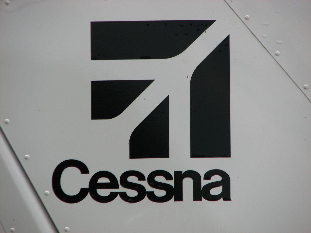 Cessna Logo - Cessna Logo | Logo on the tail of my grandfather's 1964 Cess… | Flickr