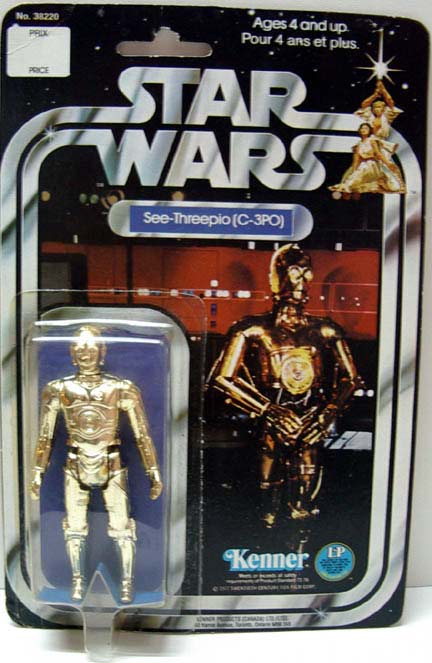 C-3PO Logo - Star Wars 12-Back C-3PO (English Logo) - Star Wars Collectors Archive