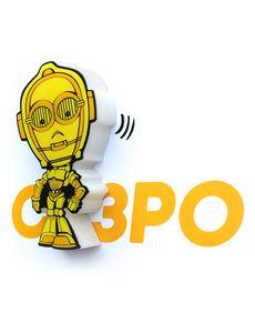 C-3PO Logo - Star Wars lamps » Your Death Star lamp | Funidelia