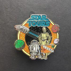 C-3PO Logo - WDW - Star Tours Logo - R2-D2 and C-3PO Disney Pin 47162 ...