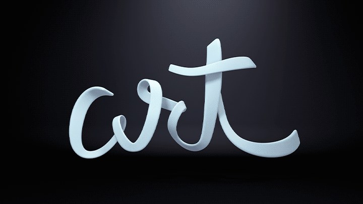 4D Logo - Create a Bouncy Cursive Logo Animation in Cinema 4D | Greyscalegorilla