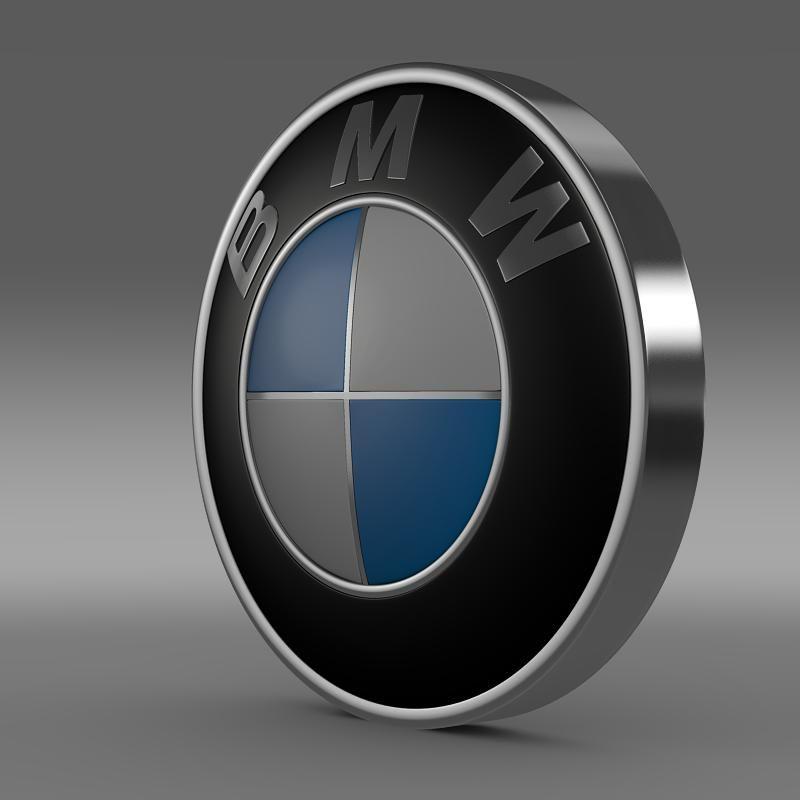 C4d Logo - BMW Logo 3D Model
