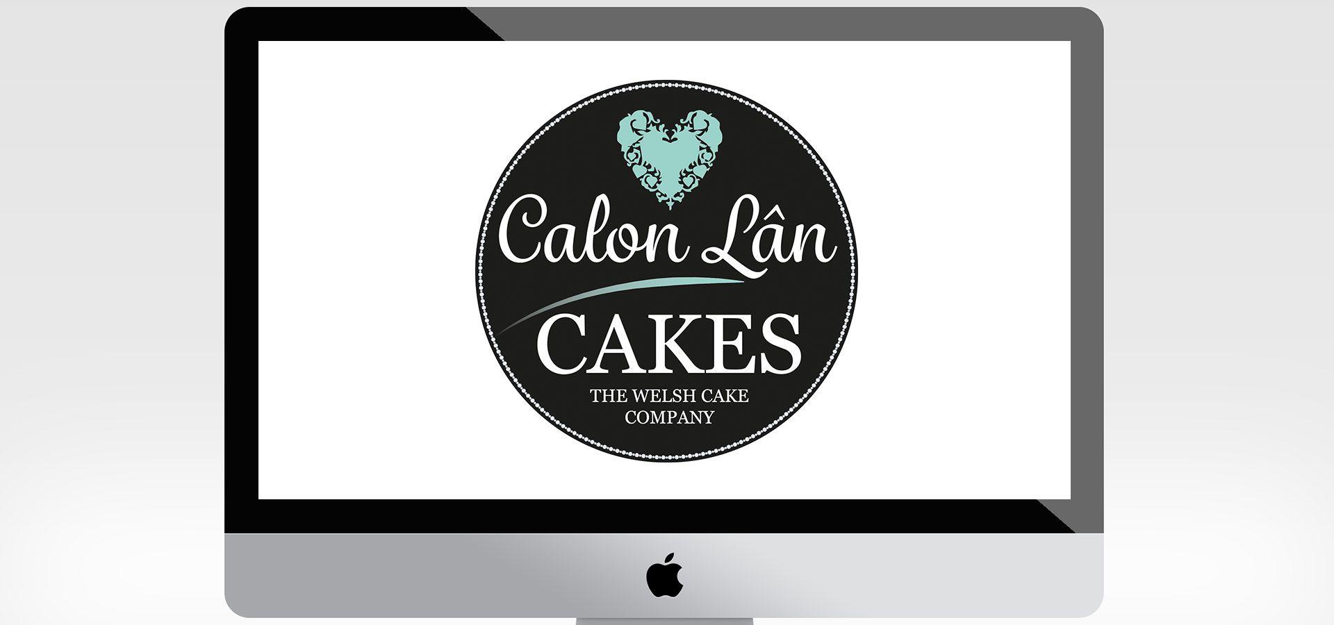 Calon Logo - Calon Lan Cakes - Lantzos Design