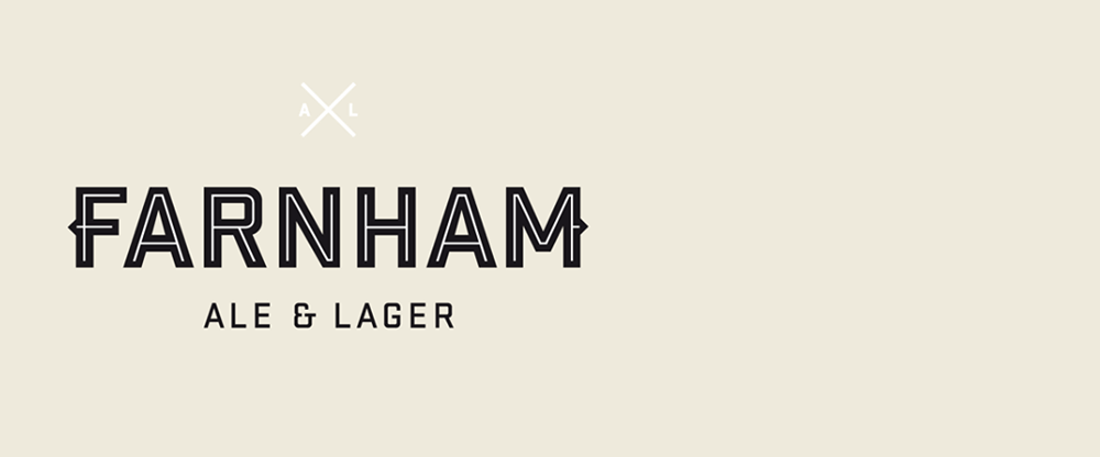 Lager Logo - Brand New: New Logo and Packaging for Farnham Ale & Lager