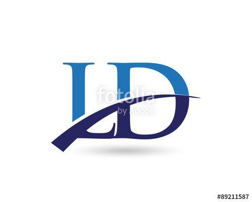 LD Logo - LD Logo Letter Swoosh