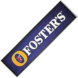 Fosters Logo - Fosters Lager logo wetstop runner