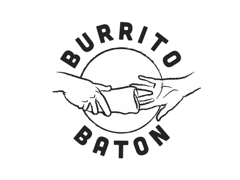 Burrito Logo - Burrito Baton - Logo by Headway | Dribbble | Dribbble
