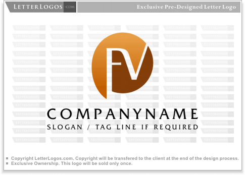 FV Logo - LetterLogos.com FV Logo ( F Logo 9 )