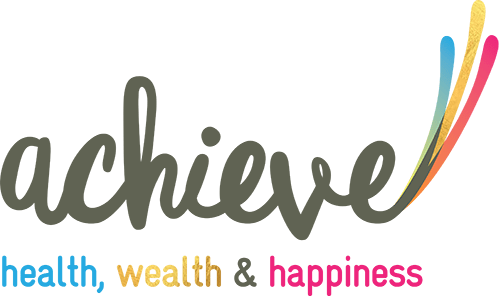 Acheive Logo - ACHIEVE - Improve Your Health, Wealth, Happiness & Wellbeing