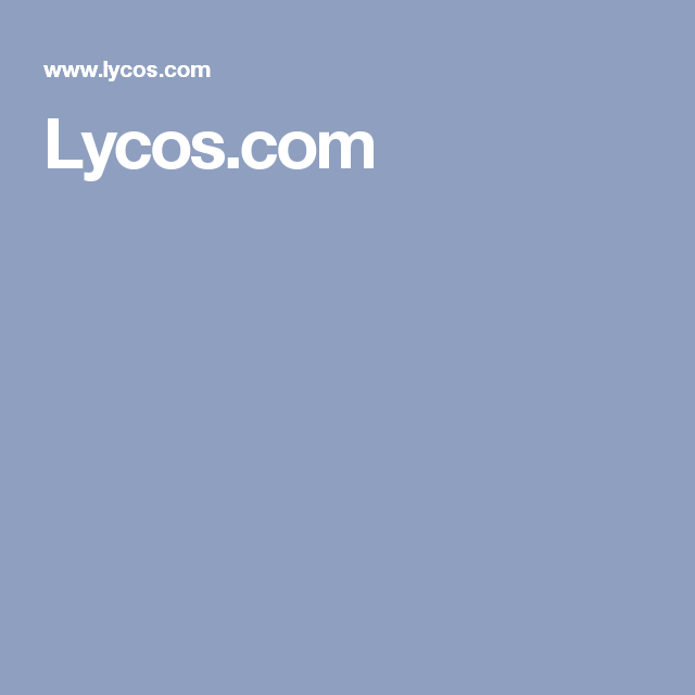 Lycos.com Logo - Lycos.com | general sites of interest | Pinterest