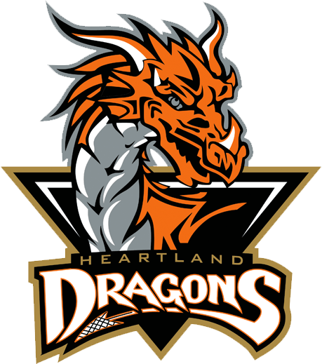 Dragons Logo - Heartland Dragons Minor Hockey Association - Mississuaga Hockey League