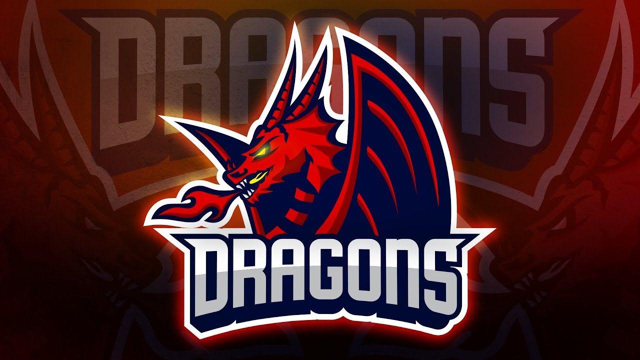Dragons Logo - Adobe Illustrator Tutorial: Design E Sports / Sports Logo for Your