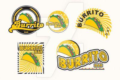 Burrito Logo - Burrito Bar Logo
