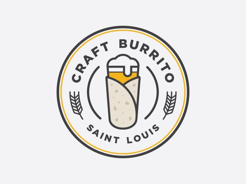 Burrito Logo - St. Louis Craft Burrito by Shea Stewart | Dribbble | Dribbble