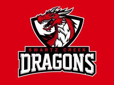 Dragons Logo - Swartz Creek Dragons Main Logo by Chad B Stilson | Dribbble | Dribbble