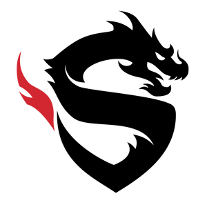 Dragons Logo - The shanghai dragons logo is inspired by trogdor, the burninator