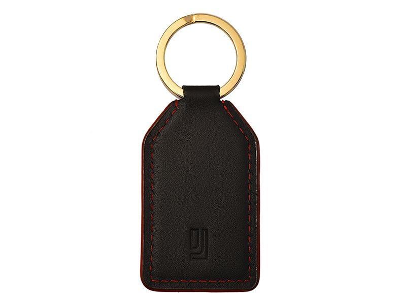 Black and Red Hexagon Logo - Hexagon Keyring Red Gold
