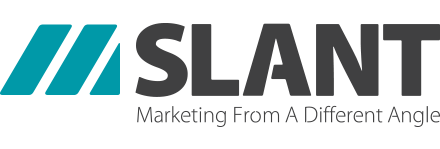 Slant Logo - Text Message Marketing and Promotions